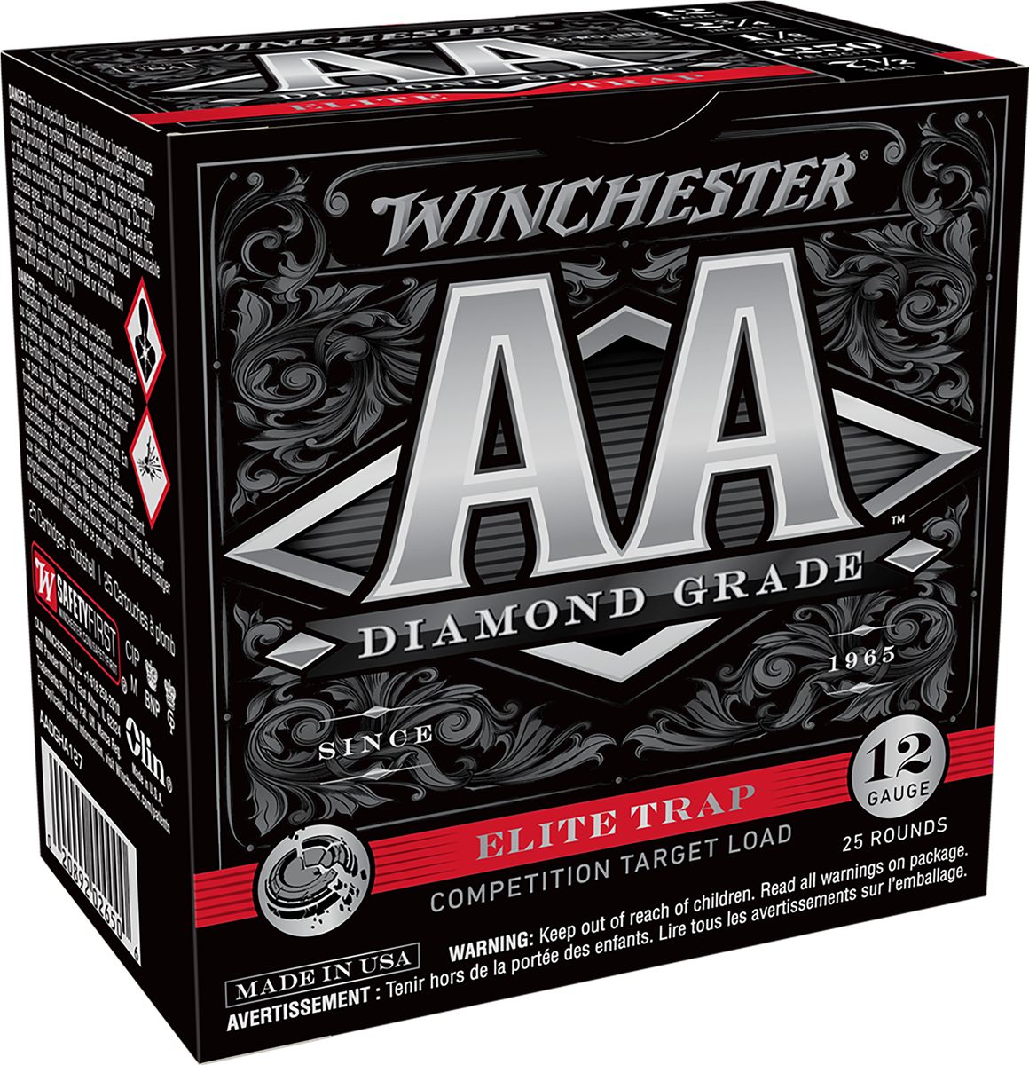 Winchester Ammunition Ammo AADGHA127 Diamond Grade Elite Trap 12 Gauge 2.75