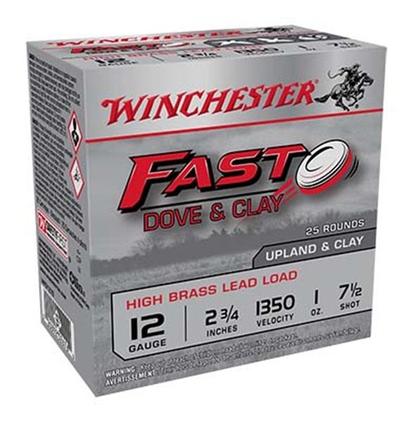 Winchester Ammunition Ammo WFD127B Fast Dove Clay High Brass 12 Gauge 2.75i view 3