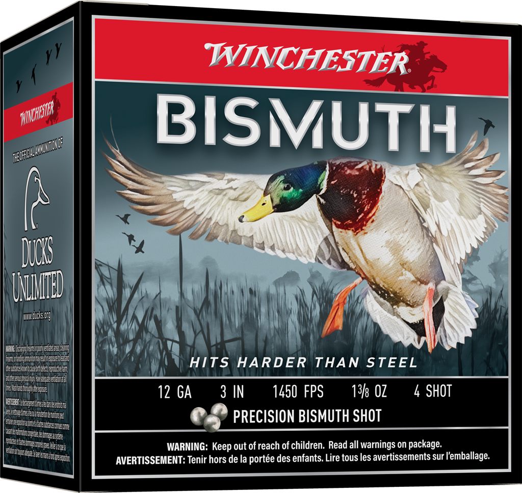 Winchester Ammunition Bismuth Shotgun 12 ga 3 4 1-3/8 oz 1450 fps 25/ct