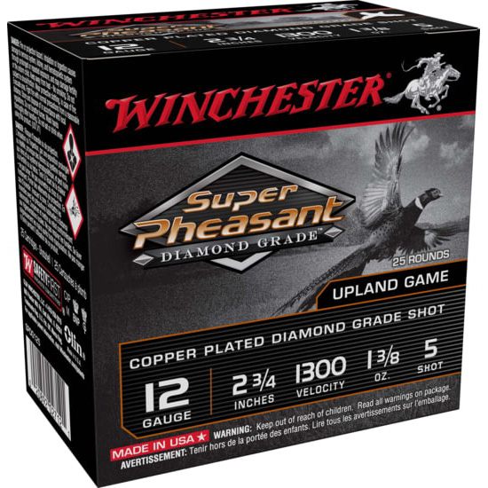Winchester Ammo SPDG125 Super Pheasant Diamond Grade 12 Gauge 2.75in 1 3/8o view 2