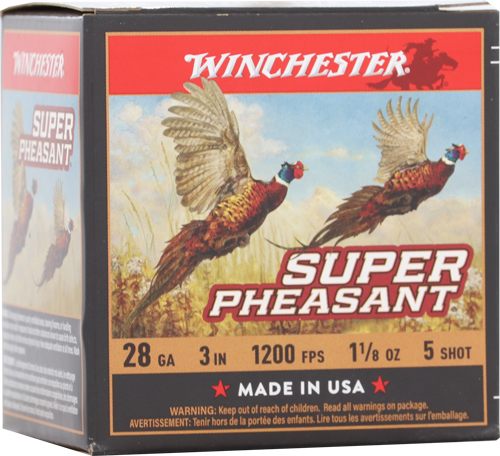 Winchester Ammunition Ammo X283PH5 Super Pheasant 28 Gauge 3in 1 1/8oz 5 Sh view 2