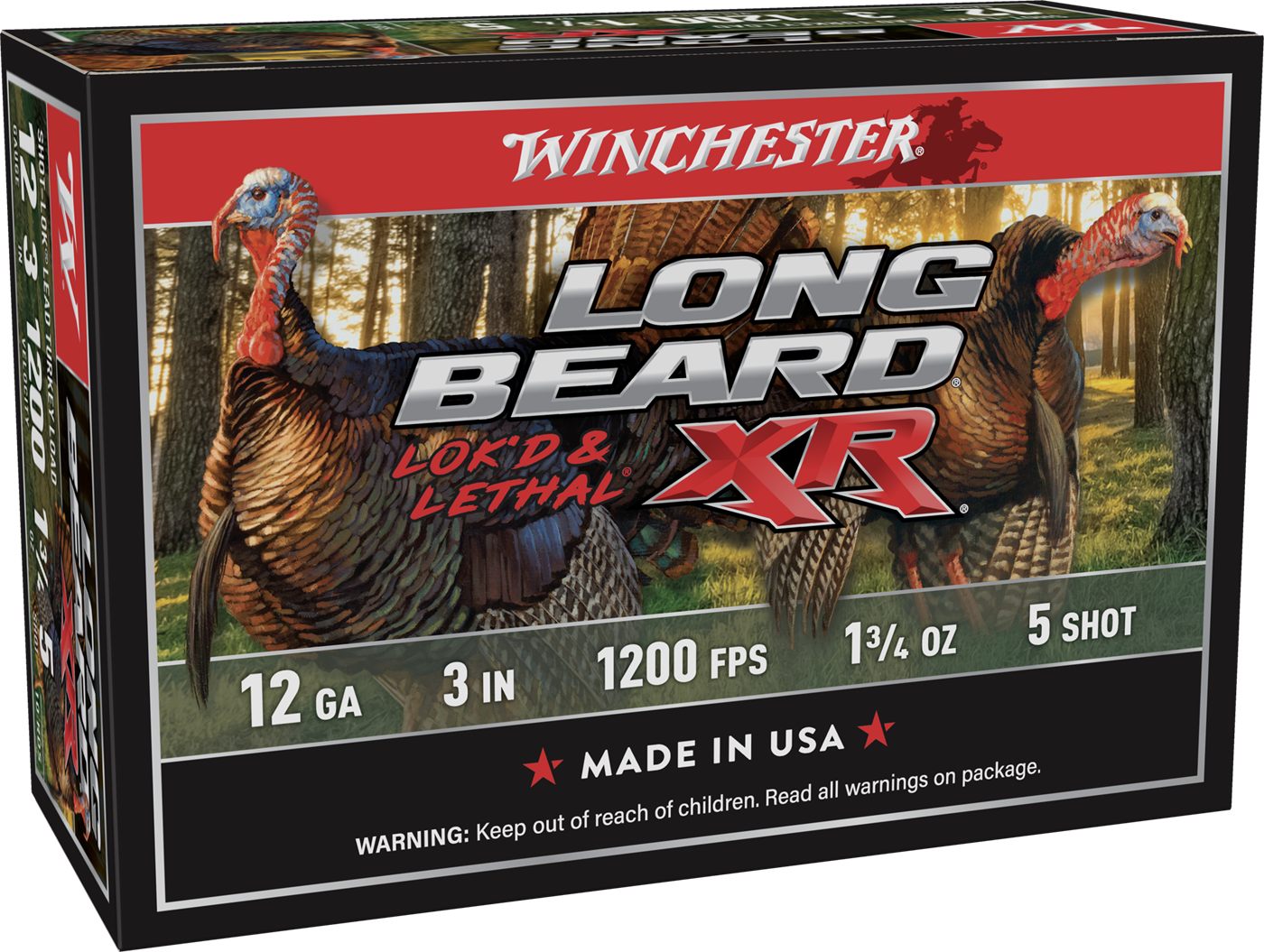 Winchester Ammunition Nwtf 50th Anniversary Long Beard Turkey Shotshells 12