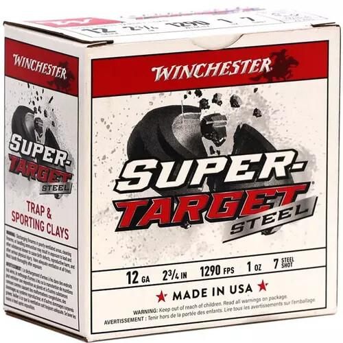 Winchester Ammunition Super-Target Steel Shotshells 12ga 2-3/4in 1oz 1290 f