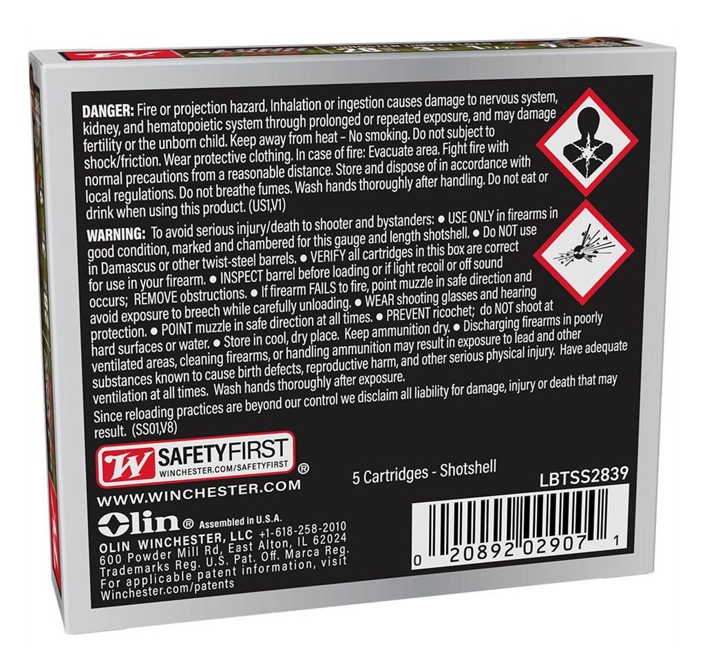 Winchester Long Beard TSS Shotshells 28ga 2-3/4in 1/4oz 1050 fps 9 5/ct