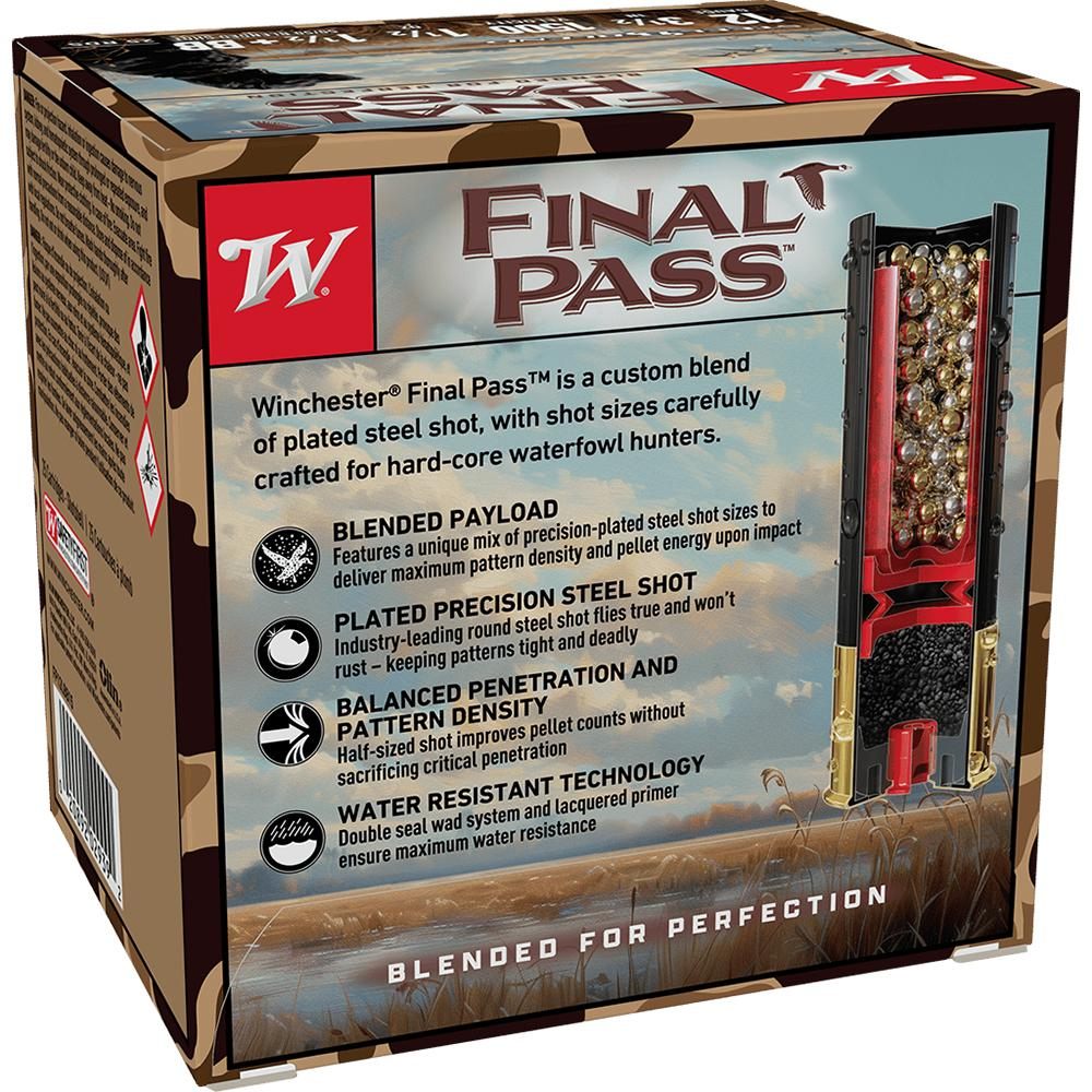 Winchester Ammo FP12LBB15 Final Pass 12 Gauge 3.50in 1 1/2oz BB/1.5 Shot 25 view 2