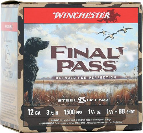 Winchester Ammo FP12LBB15 Final Pass 12 Gauge 3.50in 1 1/2oz BB/1.5 Shot 25 view 5