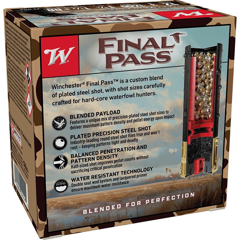 Winchester Ammo FP123BB15 Final Pass 12 Gauge 3in 1 1/4oz BB/1.5 Shot 25 Pe view 3