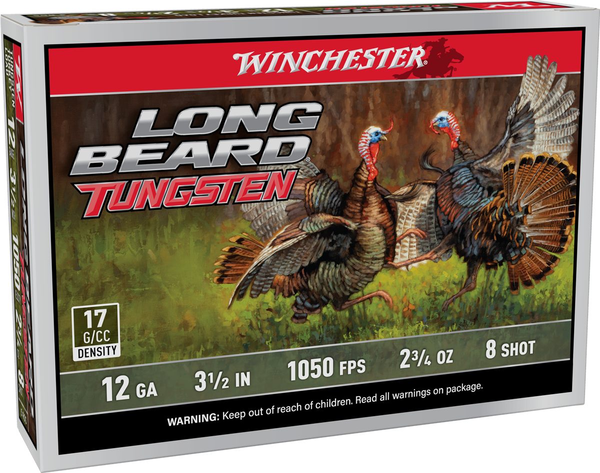 Winchester Ammunition Long Beard Tungsten Shotshell 12ga 3.5in 2-3/4oz 1100