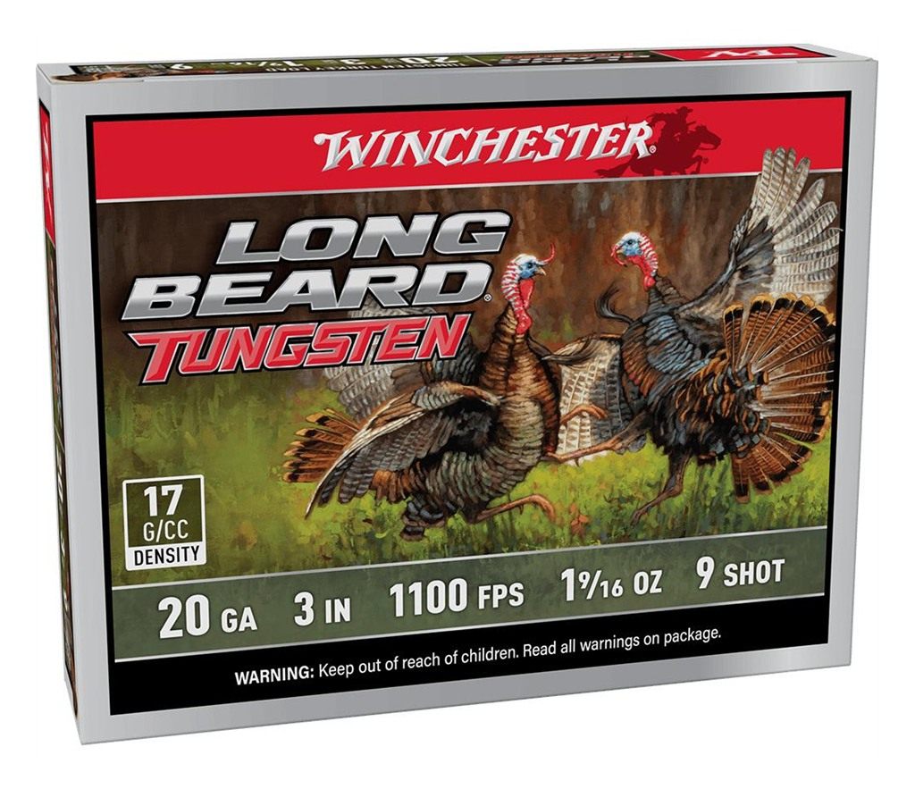 Winchester Ammo Long Beard Tungsten Shotshell 20ga 3in 1-9/16oz 1100 fps 9 view 3