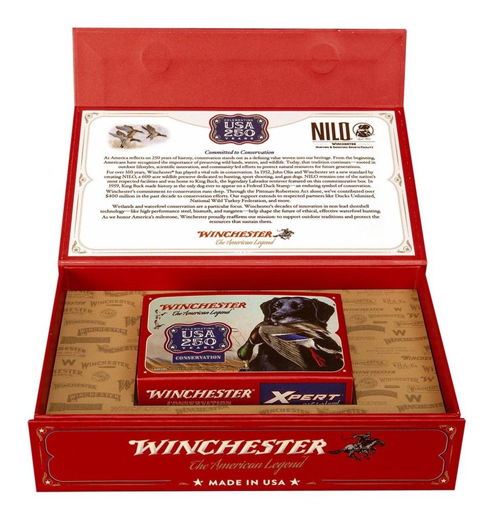 Winchester Ammunition Ammo WEX12250 USA 250th Commemorative Box Series 12 G view 2