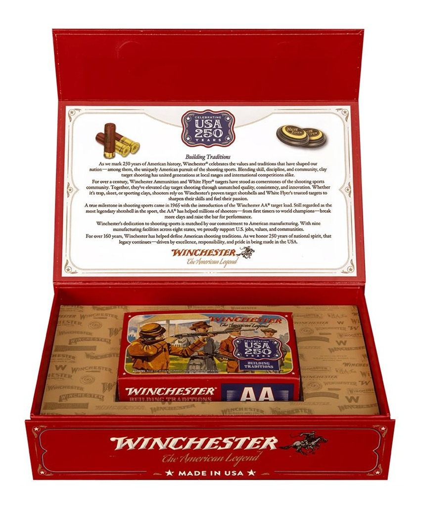 Winchester Ammunition Ammo AA12250 USA 250th Commemorative Box Series 12 Ga view 2