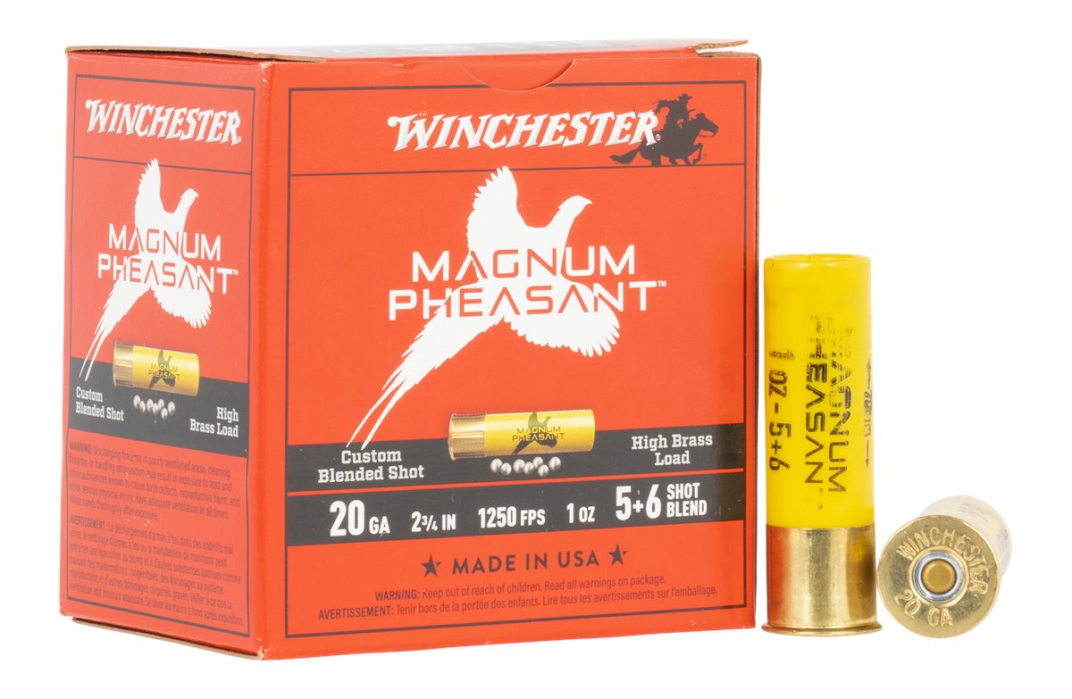 Winchester Ammunition Magnum Pheasant Shotshells 20ga 2-3/4in 1oz 1250 fps