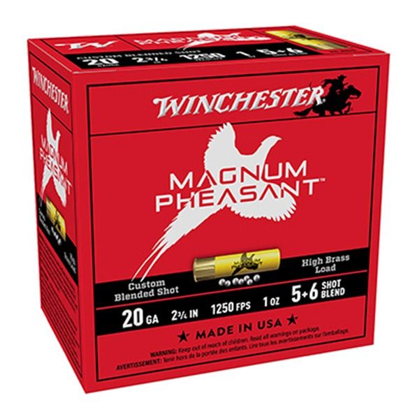 Winchester Ammunition Magnum Pheasant Shotshells 20ga 2-3/4in 1oz 1250 fps view 3