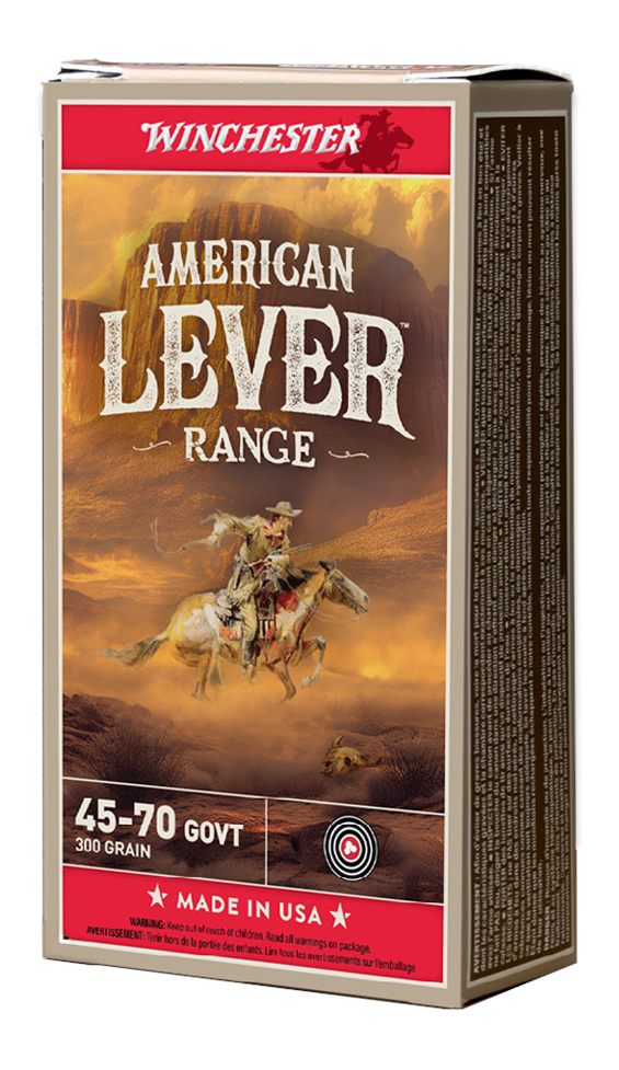 Winchester Ammunition American Lever 45-70 Govt 300gr Jhp 20rd 10bx