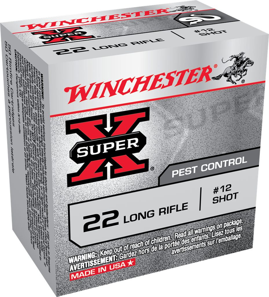 Winchester Ammunition Super-X Shotshell Rimfire .22 LR 25 gr. 12 50/ct
