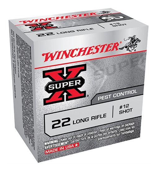 Winchester Ammunition Super-X Shotshell Rimfire .22 LR 25 gr. 12 50/ct view 2