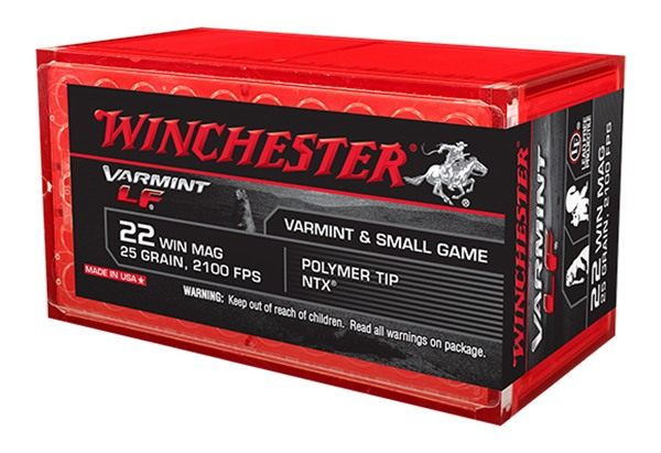 Winchester Ammo X22MHLF Varmint LF 22WMR 25gr Polymer Tip NTX 50 Per Box/40 view 2