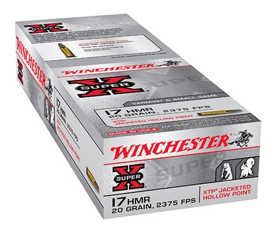 Winchester Ammo X17HMR1 Super X 17HMR 20gr Hornady XTP Hollow Point 50 Per view 3