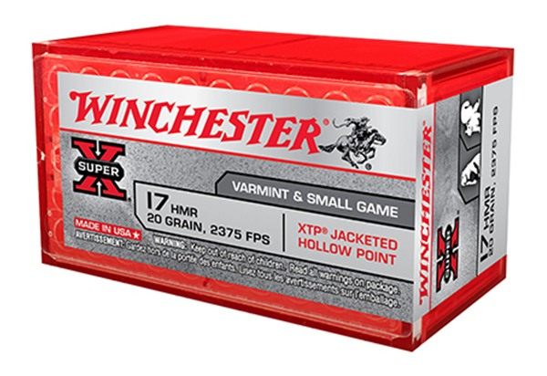 Winchester Ammo X17HMR1 Super X 17HMR 20gr Hornady XTP Hollow Point 50 Per view 5