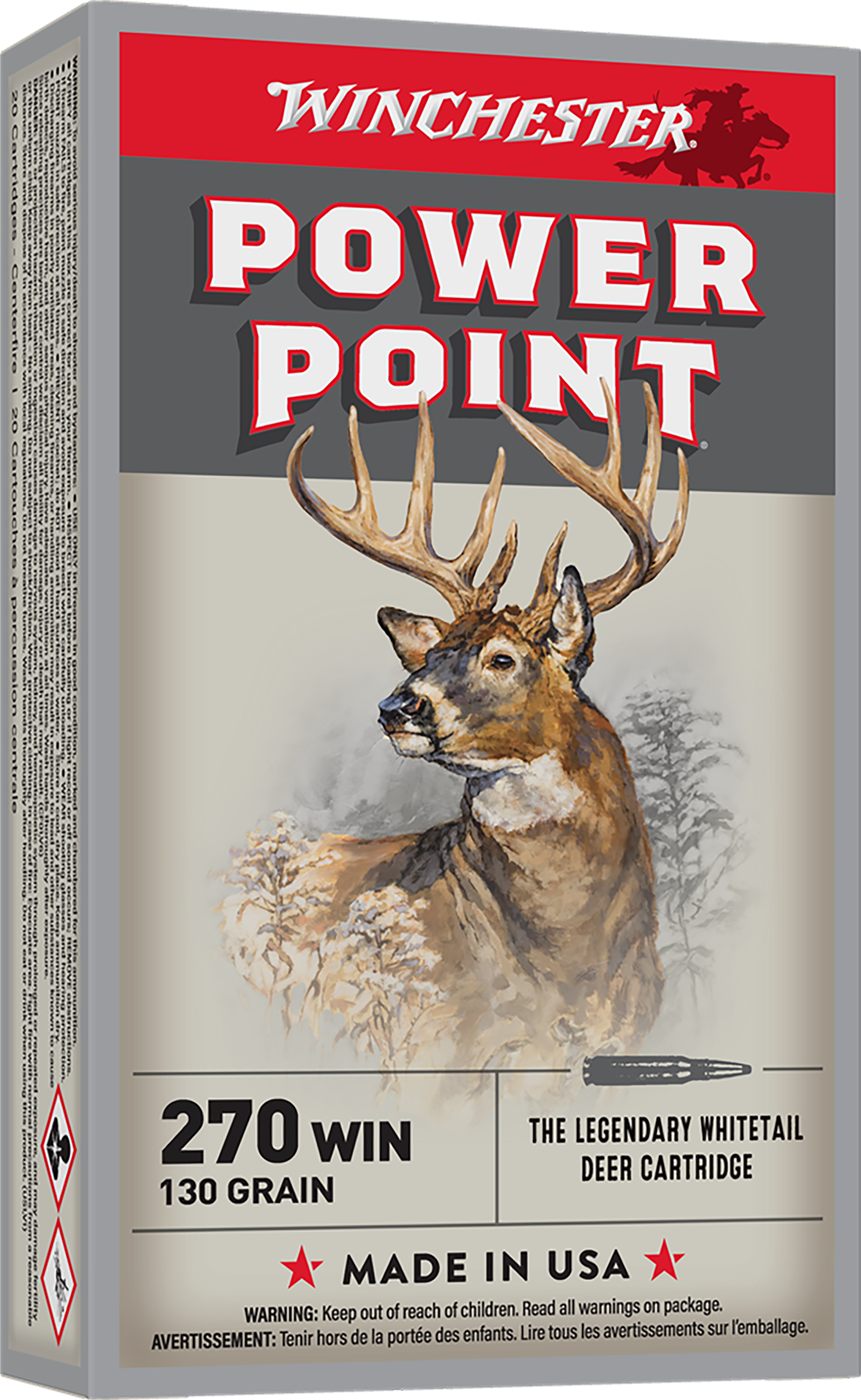 Winchester Ammunition Super-X Power Point Rifle .270 130 gr JSP 3060 fps 20