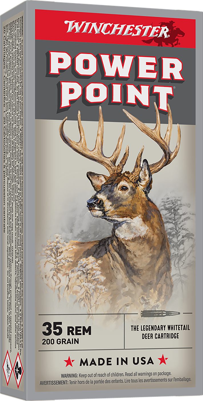 Winchester Ammunition Super-X Power Point Rifle .35 Rem 200 gr. SP 2020 fps