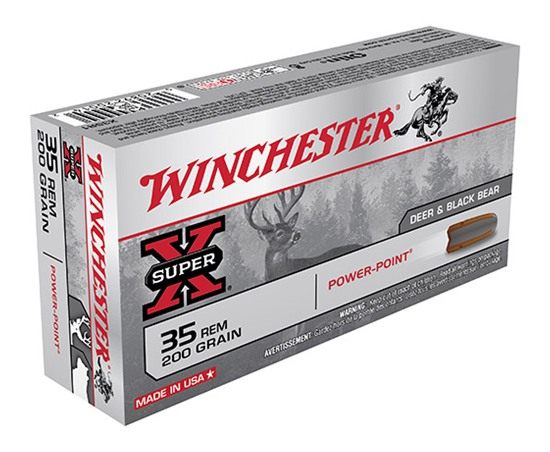Winchester Ammunition Super-X Power Point Rifle .35 Rem 200 gr. SP 2020 fps view 2