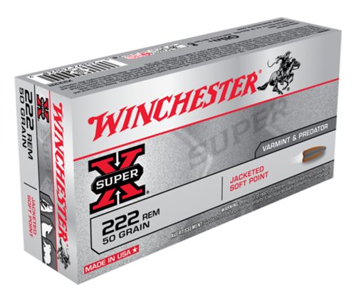 Winchester Ammunition Ammo X222R Super X 222 Rem 50gr Jacketed Soft Point 2 view 2