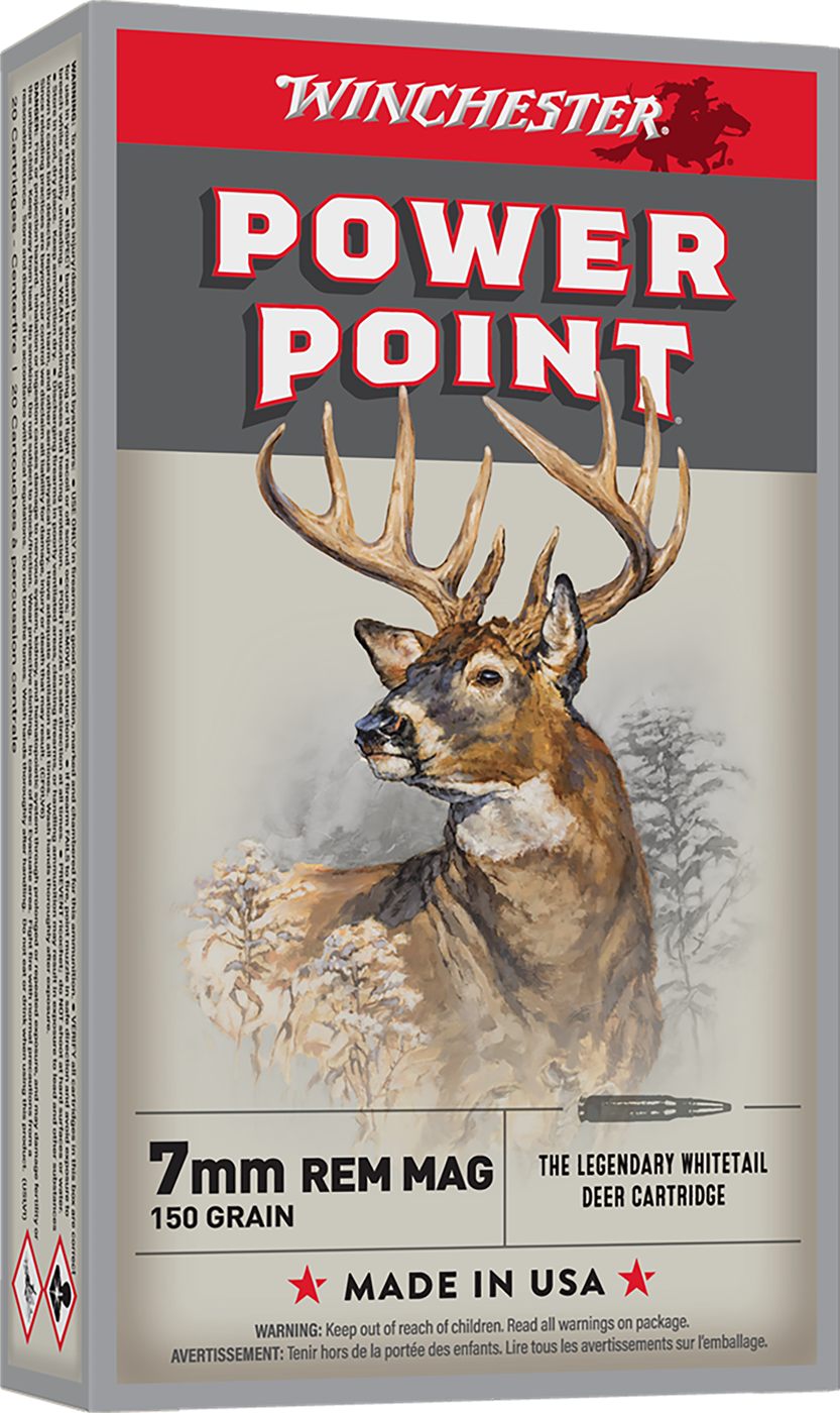 Winchester Ammunition Super-X Power Point Rifle 7mm Rem Mag 150 gr. PSP 309