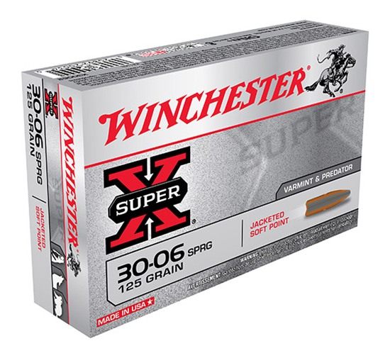 Winchester Ammunition Ammo X30062 Super X 30-06 Springfield 125gr Pointed S view 2