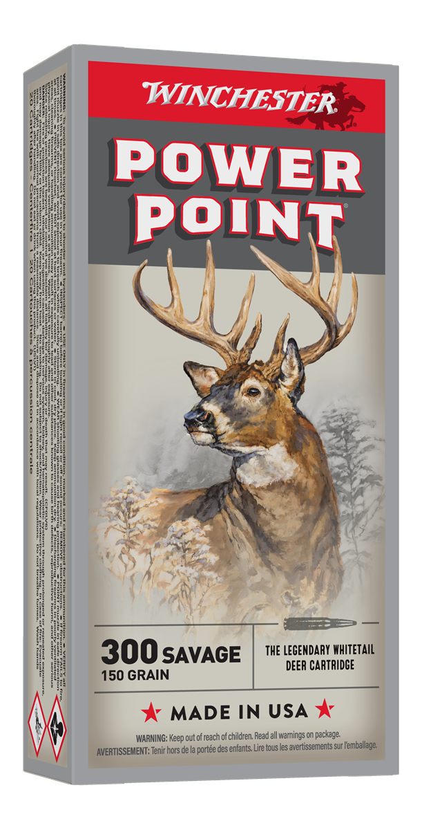 Winchester Ammunition Super-X Power Point Rifle .300 Savage 150 gr. PSP 263