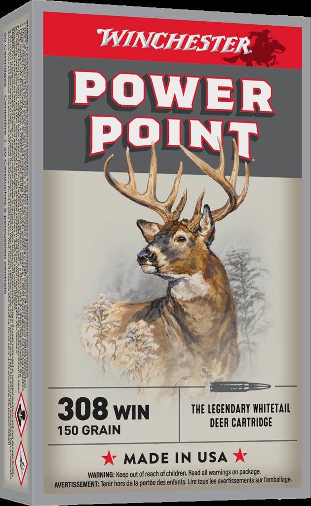 Winchester Ammunition Super-X Power Point Rifle .308 150 gr. PSP 2820 fps 2 view 2