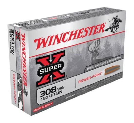 Winchester Ammunition Super-X Power Point Rifle .308 150 gr. PSP 2820 fps 2 view 3
