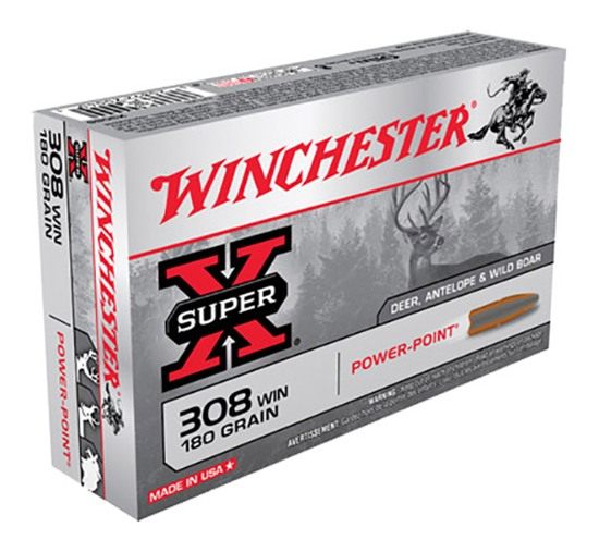 Winchester Ammunition Super-X Power Point Rifle .308 180 gr. PSP 2620 fps 2 view 2