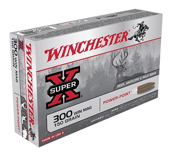 Winchester Ammunition Super-X Power Point Rifle .300 Mag 150 gr. PSP 3290 f view 2