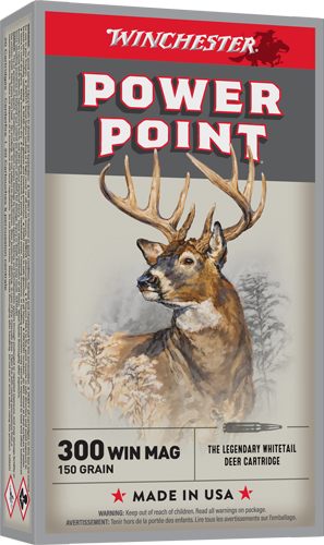 Winchester Ammunition Super-X Power Point Rifle .300 Mag 150 gr. PSP 3290 f view 3