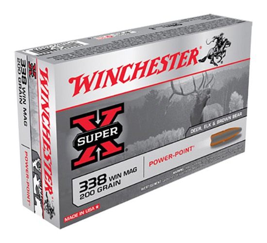 Winchester Ammo Super-X Power Point Rifle Ammunition .338 Mag 200 gr. PSP 2 view 3