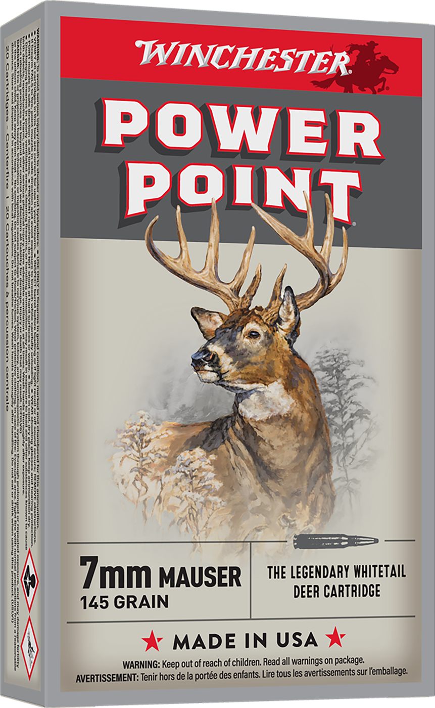 Winchester Ammunition Super-X Power Point Rifle 7mm Mauser 145 gr. PSP 2660