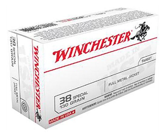 Winchester Ammunition Ammo Q4171 USA 38 Special 130gr Full Metal Jacket 50 view 2