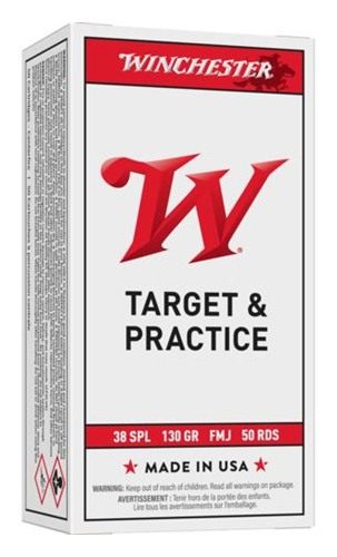 Winchester Ammunition Ammo Q4171 USA 38 Special 130gr Full Metal Jacket 50 view 3