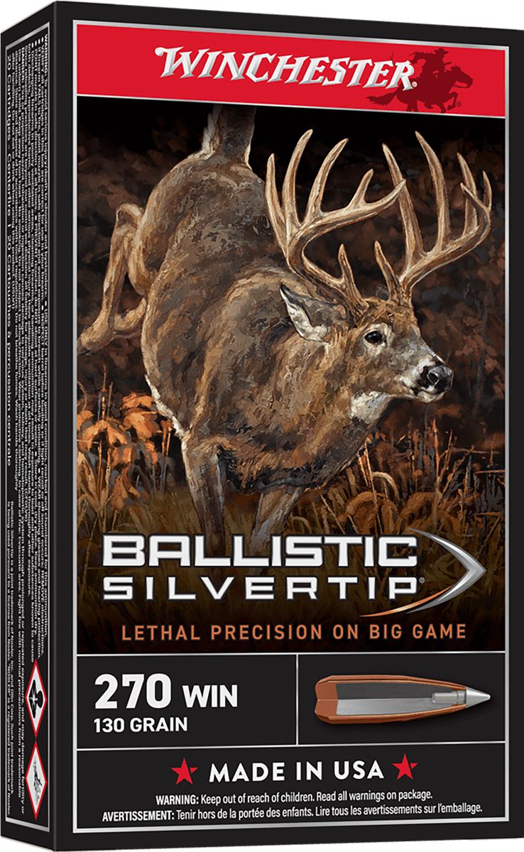 Winchester Ammunition Ammo SBST270 Ballistic Silvertip 270 130gr Rapid Cont view 3