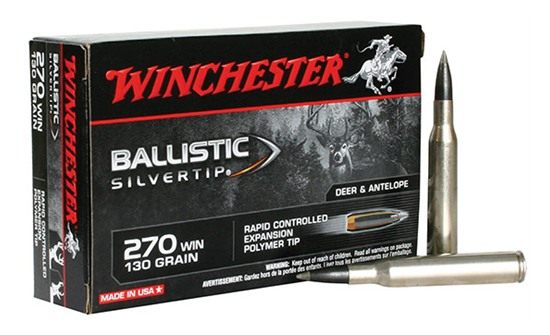 Winchester Ammunition Ammo SBST270 Ballistic Silvertip 270 130gr Rapid Cont view 4