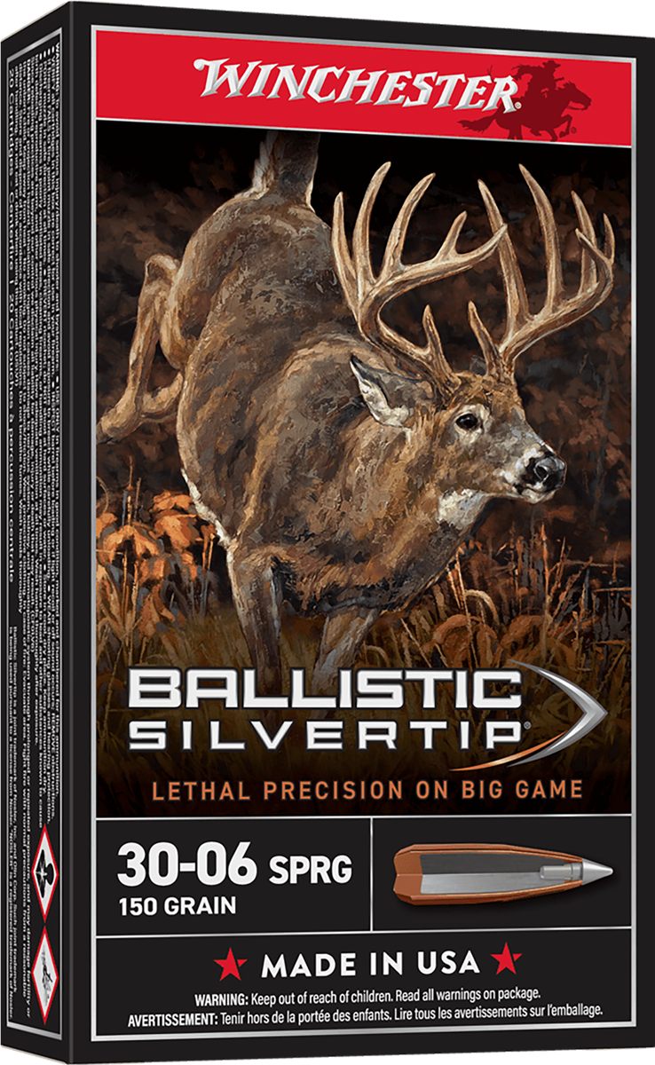 Winchester Ammunition Ammo SBST3006 Ballistic Silvertip 30-06 Springfield 1