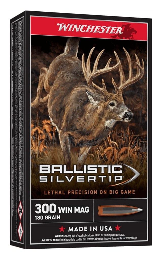 Winchester Ammunition Ammo SBST300 Ballistic Silvertip 300 WinMag 180gr Rap view 2