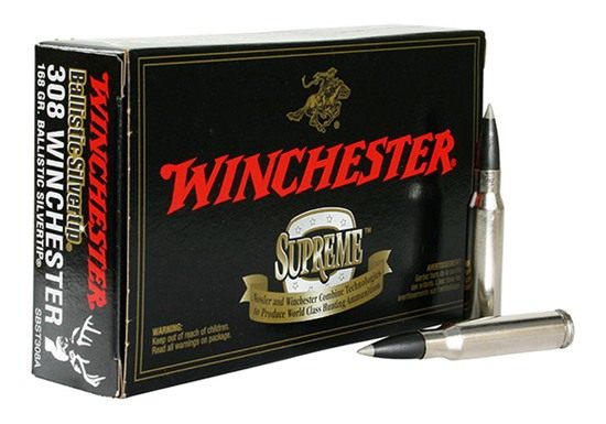 Winchester Ammunition Ammo SBST308A Ballistic Silvertip 308 168gr Rapid Con view 5