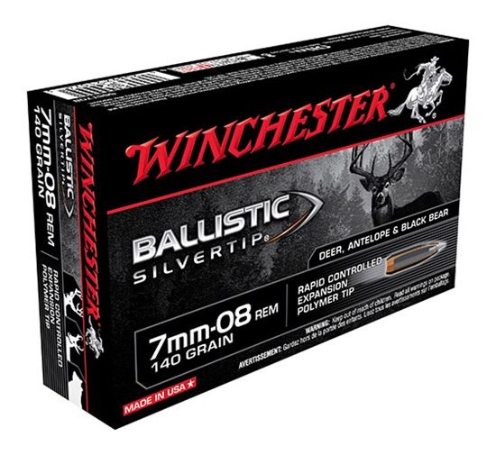 Winchester Ammunition Ammo SBST708 Ballistic Silvertip 7mm-08 Rem 140gr Rap view 4