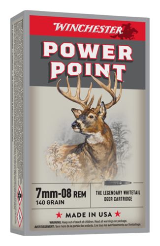 Winchester Ammunition Super-X Power Point Rifle 7mm-08 Rem 140 gr. PSP 2800 view 3