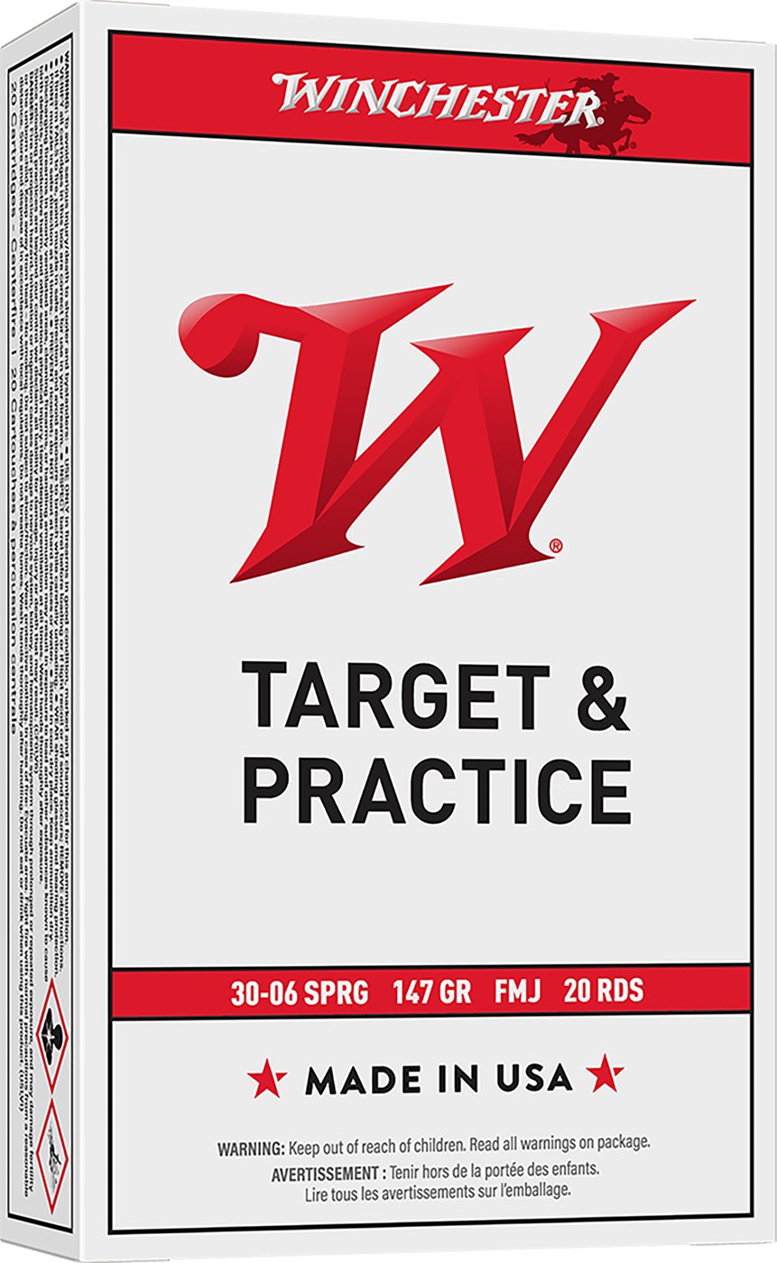 Winchester Ammunition Ammo USA3006 30-06 Springfield 147gr Full Metal Jacke