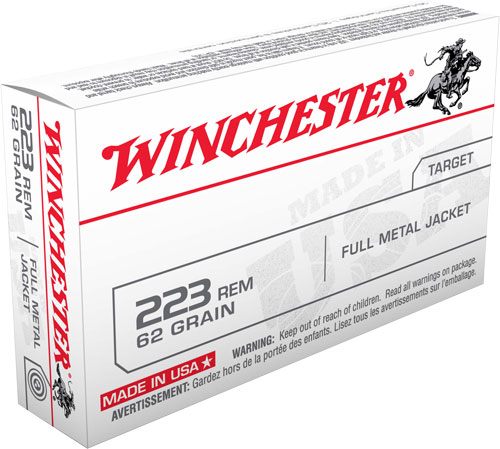 Winchester Ammunition Ammo W223FMJ62 USA 223 Rem 62gr Full Metal Jacket 20 view 2