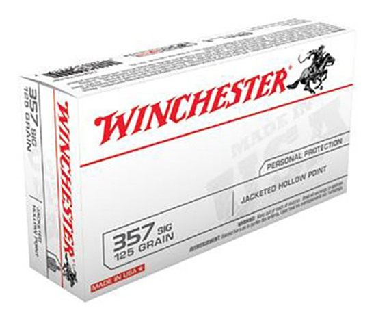 Winchester Ammunition Ammo USA357SJHP 357 Sig 125gr Jacketed Hollow Point 5 view 2