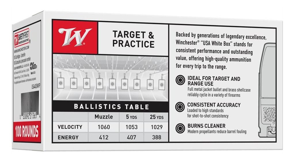 Winchester Ammunition Ammo USA40SWVP Value Pack 40S W 165gr Full Metal Jack view 2